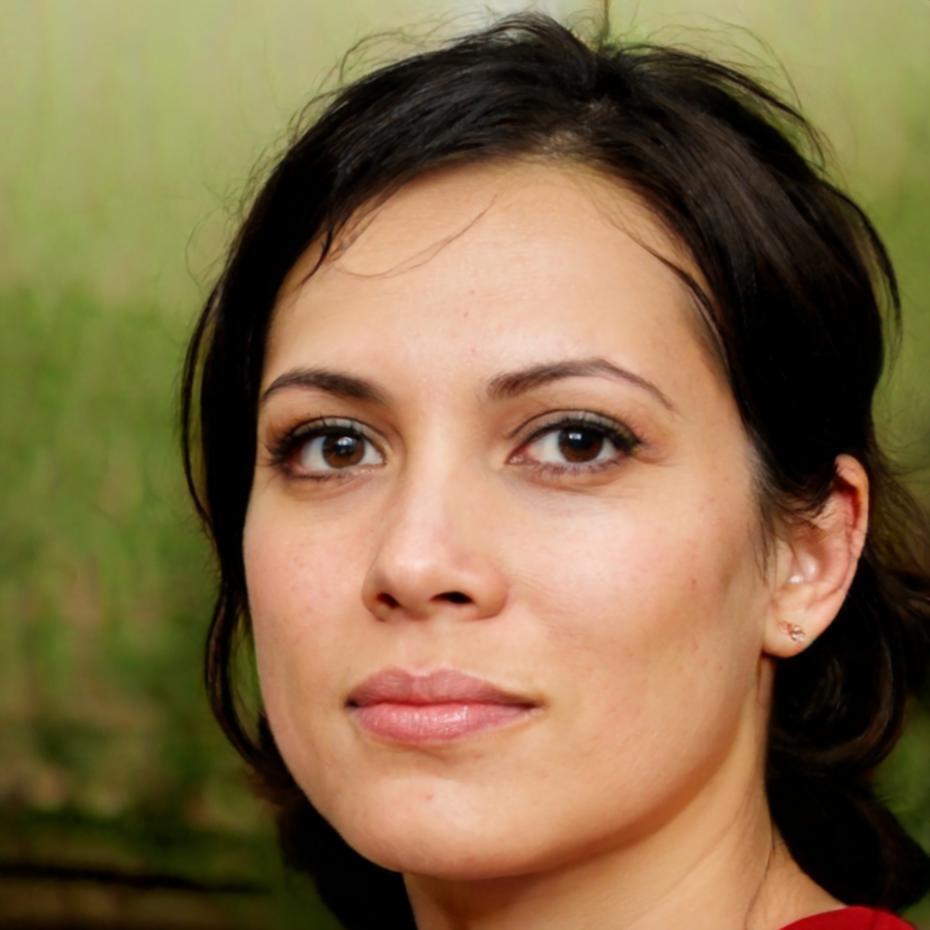 Retrato profesional de empresaria participante